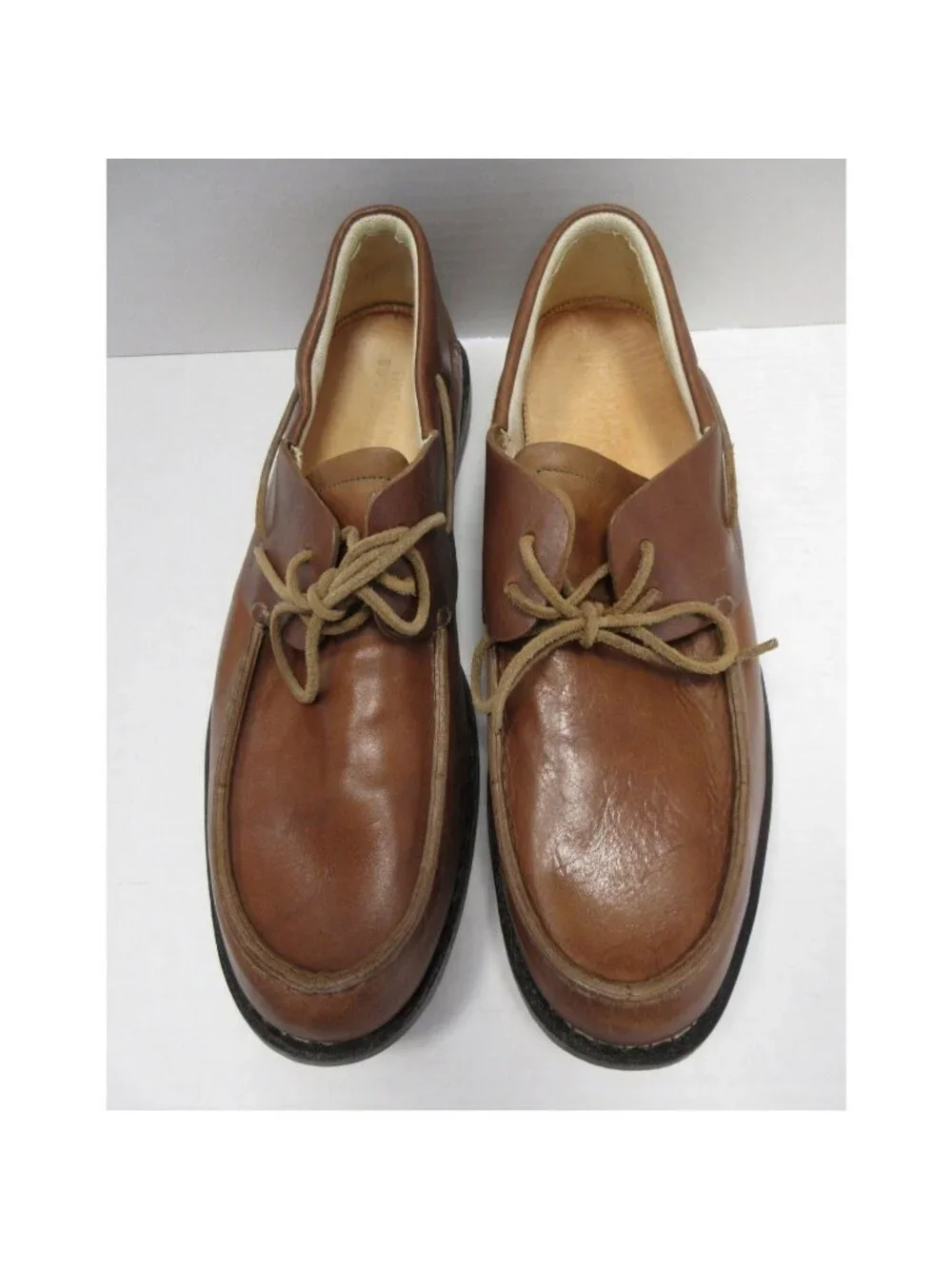 VGT Timberland Boat Shoes 11 M Leather Moccasin Moc Toe Lace Up *